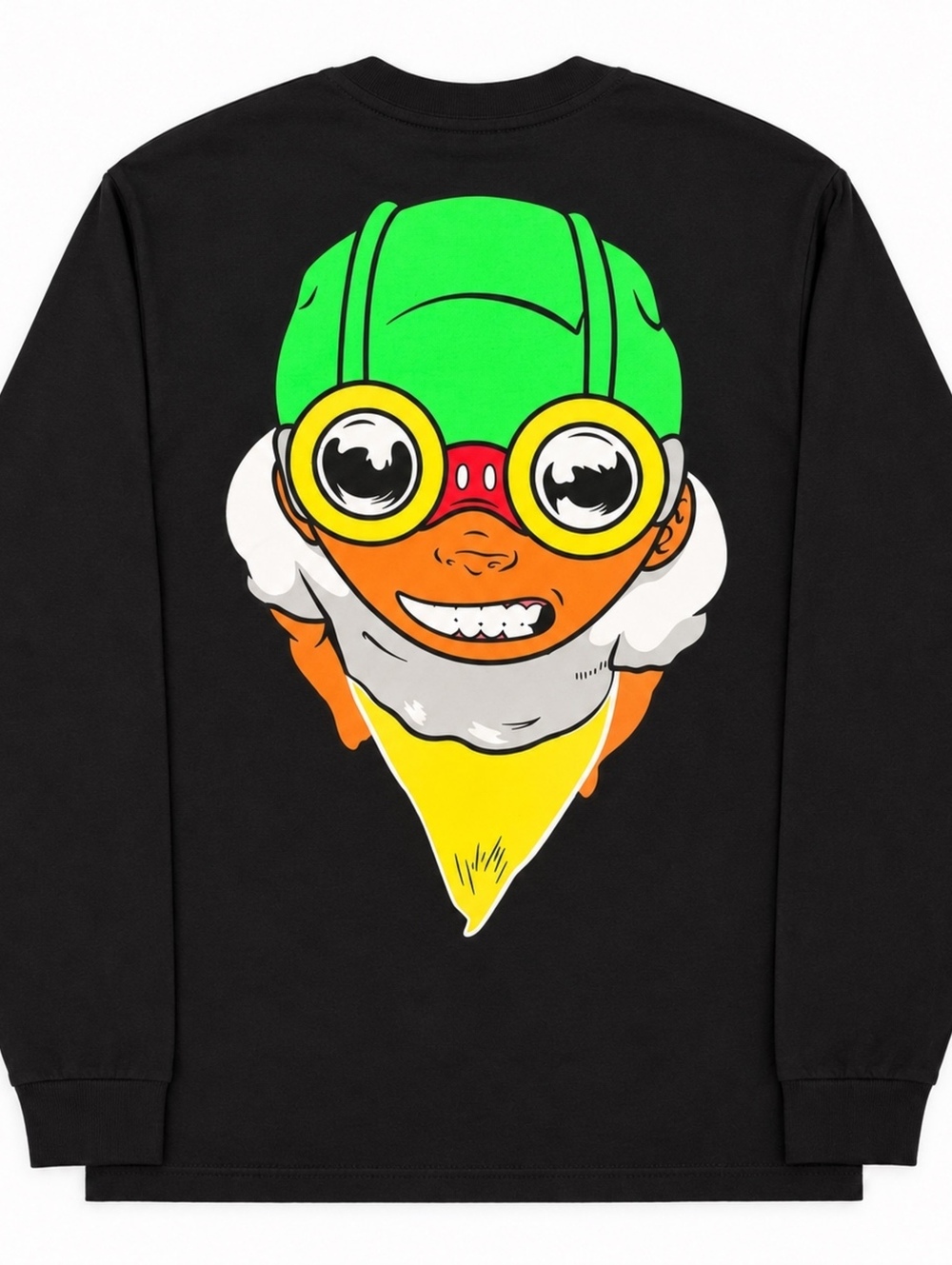 BAIT x Hebru Brantley Fly Boy Long Sleeve Tee Small NWOT